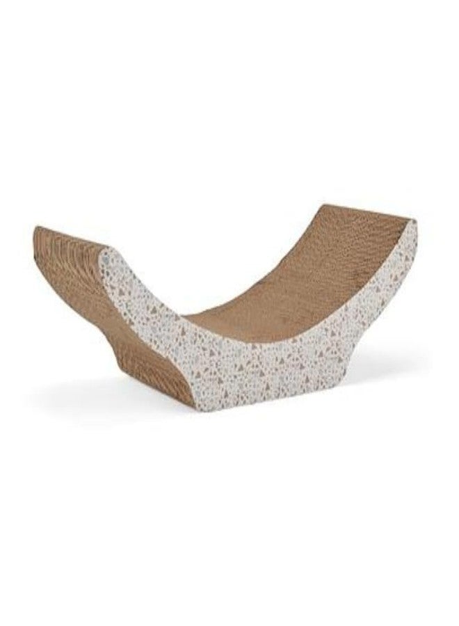 KittuPet Cat Scratching The Surface Cardboard Hammock Cat Scratcher in Various Styles, 23.5" L X 9.5" W X 7.5" H, Large Size - Image 1